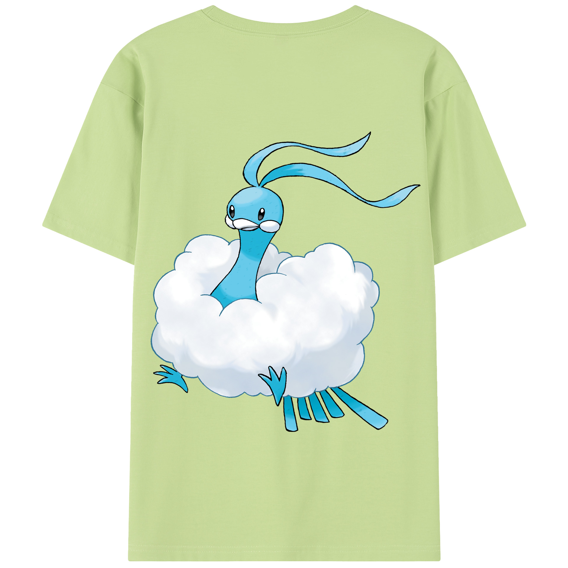 （画像用） ポケットモンスター Pokémon 綿100％半袖Tシャツ（背面プリント）